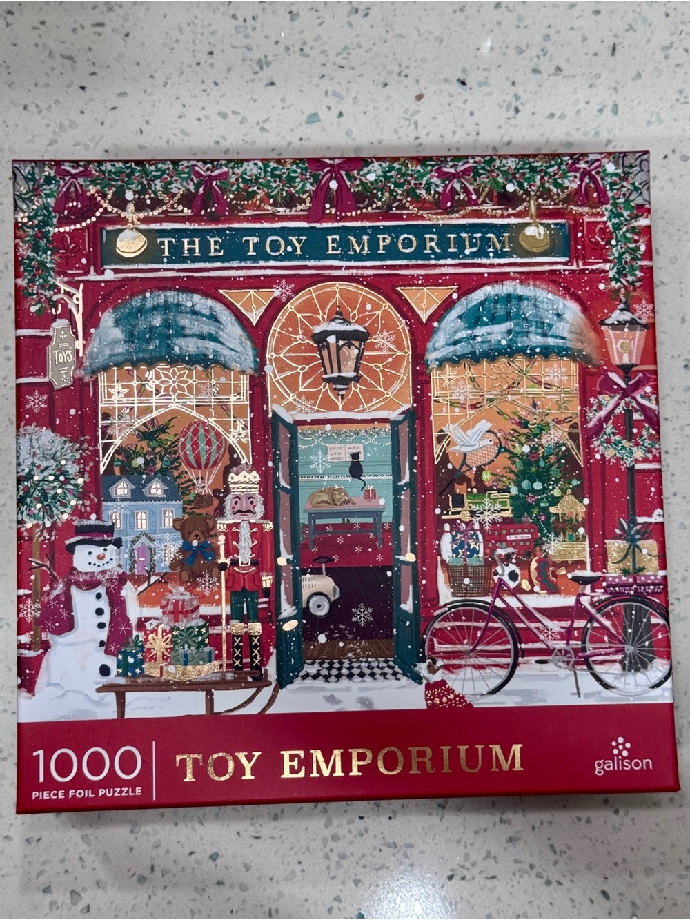 🧩Galison Toy Emporium 1000 Piece Puzzle